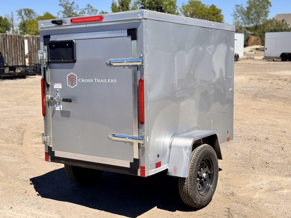 New 2026 Cross Trailers 4-6-1V Enclosed Barn Door 2K GVWR