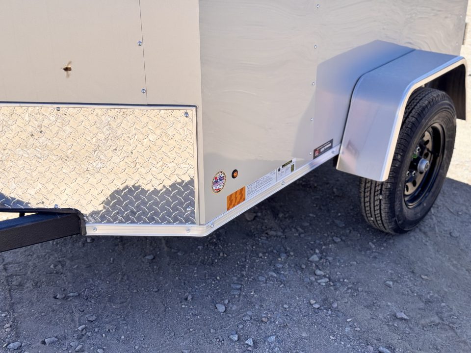 New 2026 Cross Trailers 4-6-1V Enclosed Barn Door 2K GVWR