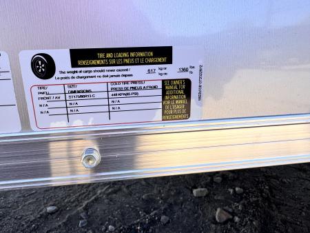 New 2026 Cross Trailers 4-6-1V Enclosed Barn Door 2K GVWR