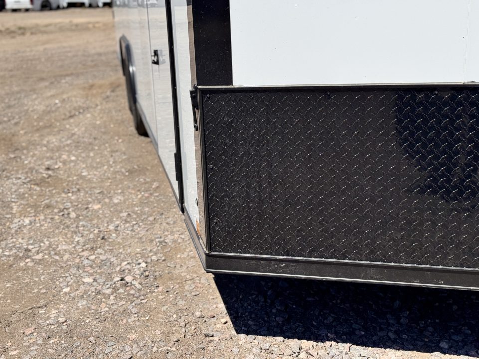New 2026 Cross Trailers 8-24-1.5V Enclosed W/ Black Out package 10K GVWR