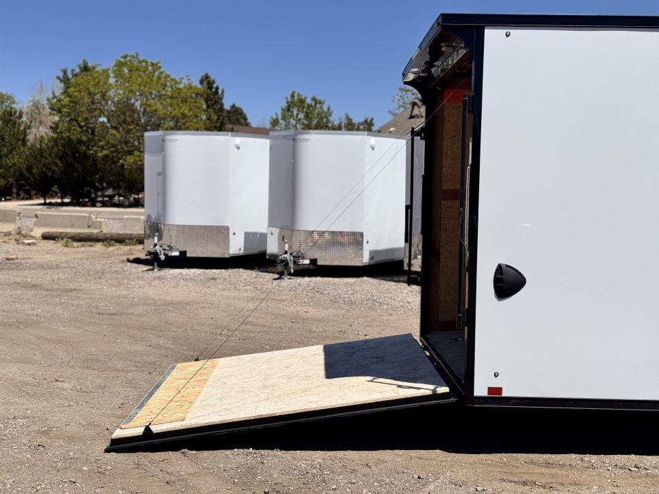 New 2026 Cross Trailers 8-24-1.5V Enclosed W/ Black Out package 10K GVWR