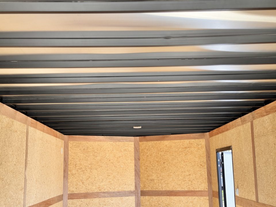 New 2026 Cross Trailers 8-24-1.5V Enclosed W/ Black Out package 10K GVWR