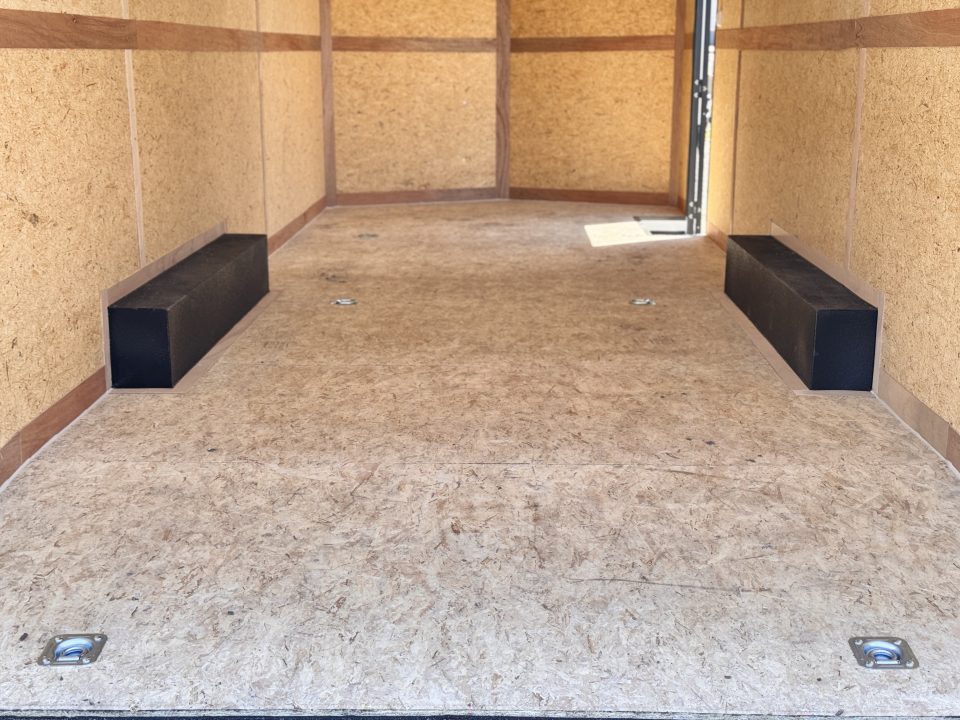 New 2026 Cross Trailers 8-24-1.5V Enclosed W/ Black Out package 10K GVWR