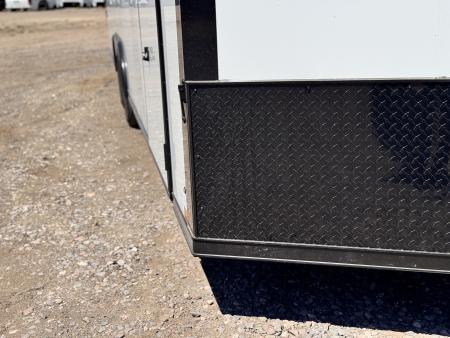 New 2026 Cross Trailers 8-24-1.5V Enclosed W/ Black Out package 10K GVWR