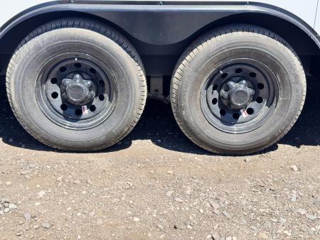 New 2026 Cross Trailers 8-24-1.5V Enclosed W/ Black Out package 10K GVWR