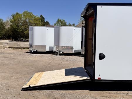 New 2026 Cross Trailers 8-24-1.5V Enclosed W/ Black Out package 10K GVWR