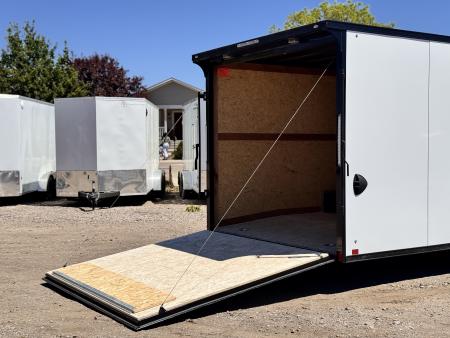 New 2026 Cross Trailers 8-24-1.5V Enclosed W/ Black Out package 10K GVWR