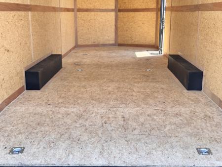New 2026 Cross Trailers 8-24-1.5V Enclosed W/ Black Out package 10K GVWR