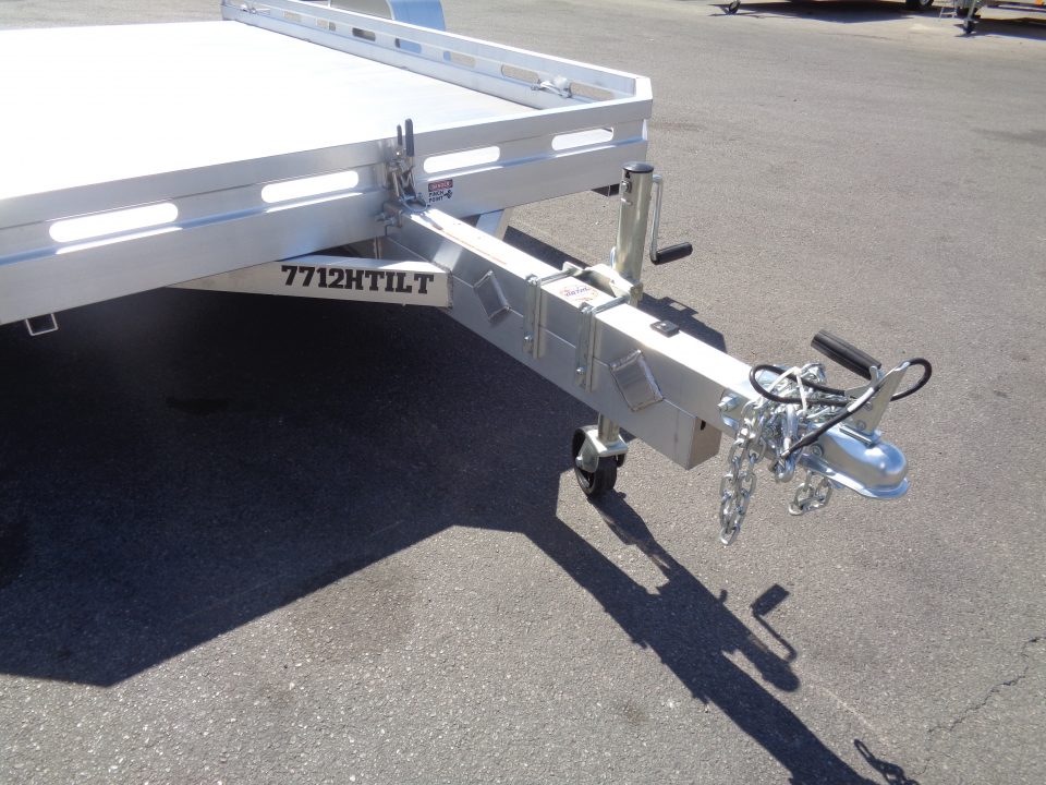 New 2027 Aluma * 7712H-Tilt-S * 12Ft Single Axle 3k Tilt Utility Trailer
