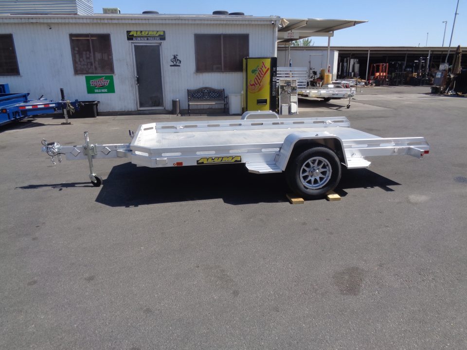 New 2027 Aluma * 7712H-Tilt-S * 12Ft Single Axle 3k Tilt Utility Trailer