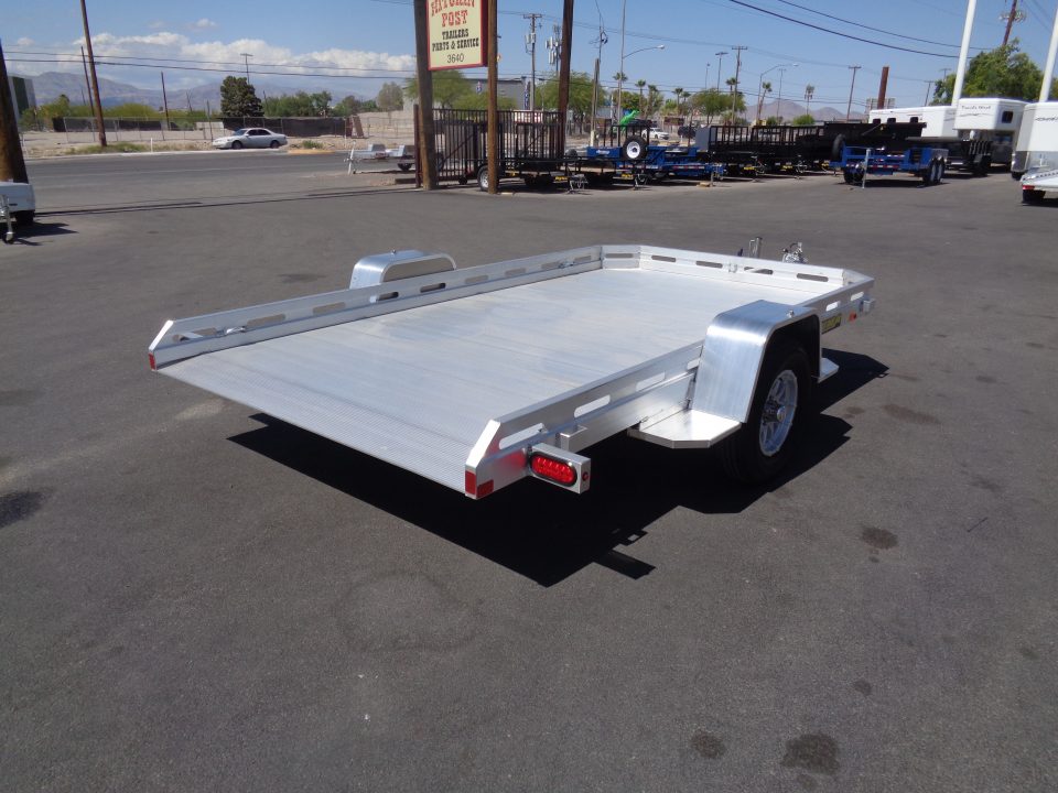 New 2027 Aluma * 7712H-Tilt-S * 12Ft Single Axle 3k Tilt Utility Trailer