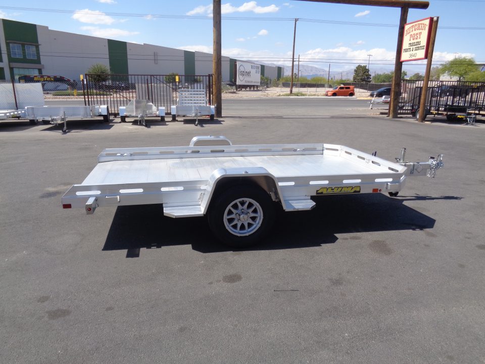 New 2027 Aluma * 7712H-Tilt-S * 12Ft Single Axle 3k Tilt Utility Trailer