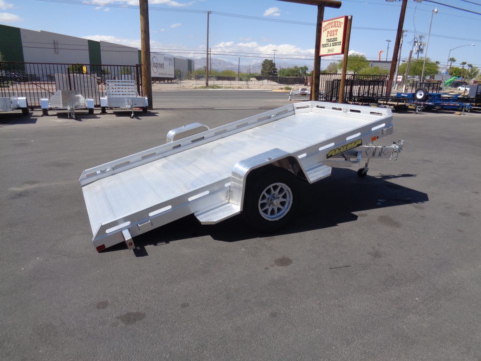 New 2027 Aluma * 7712H-Tilt-S * 12Ft Single Axle 3k Tilt Utility Trailer