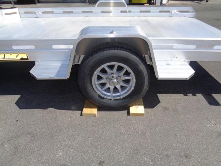 New 2027 Aluma * 7712H-Tilt-S * 12Ft Single Axle 3k Tilt Utility Trailer