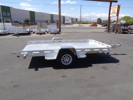 New 2027 Aluma * 7712H-Tilt-S * 12Ft Single Axle 3k Tilt Utility Trailer