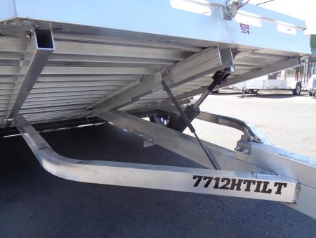 New 2027 Aluma * 7712H-Tilt-S * 12Ft Single Axle 3k Tilt Utility Trailer
