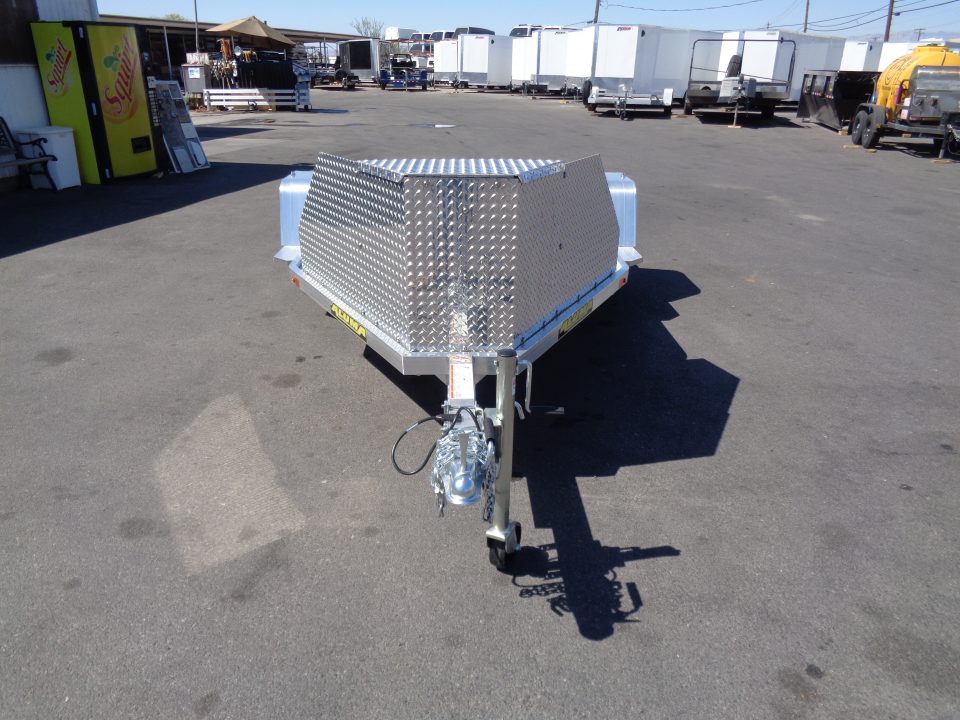 New 2027 Aluma * TK1 * Single Axle Tricycle/Motorcycle Trailer