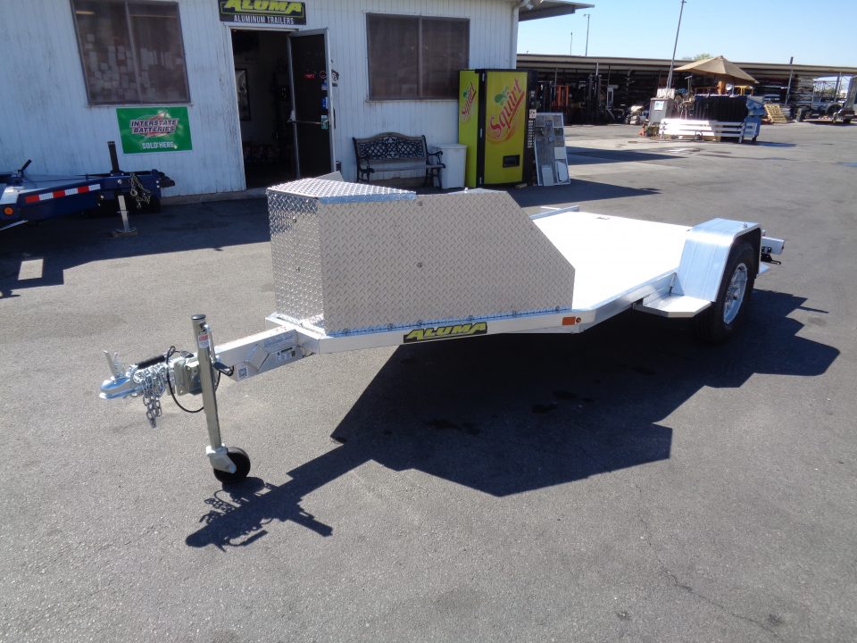 New 2027 Aluma * TK1 * Single Axle Tricycle/Motorcycle Trailer