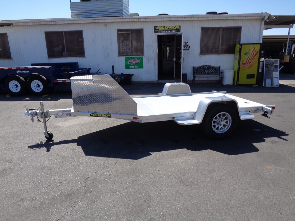 New 2027 Aluma * TK1 * Single Axle Tricycle/Motorcycle Trailer