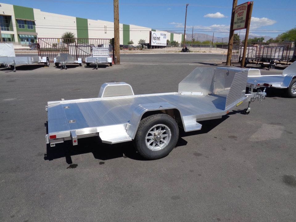 New 2027 Aluma * TK1 * Single Axle Tricycle/Motorcycle Trailer