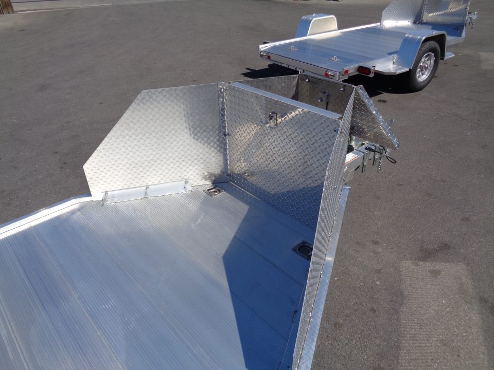 New 2027 Aluma * TK1 * Single Axle Tricycle/Motorcycle Trailer