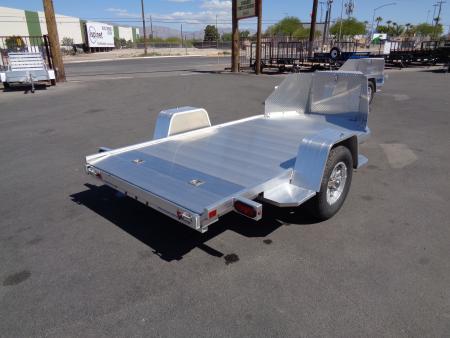 New 2027 Aluma * TK1 * Single Axle Tricycle/Motorcycle Trailer