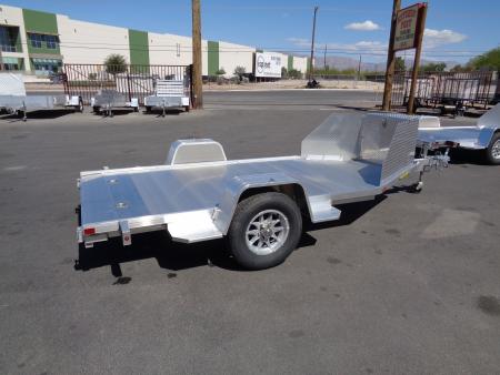 New 2027 Aluma * TK1 * Single Axle Tricycle/Motorcycle Trailer