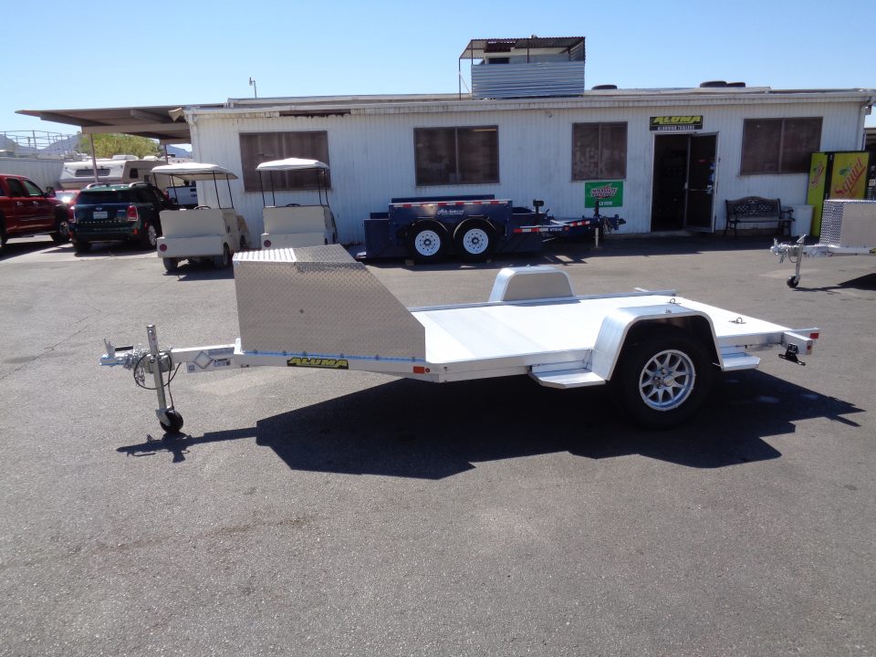 New 2027 Aluma * TK1 * Single Axle Tricycle/Motorcycle Trailer