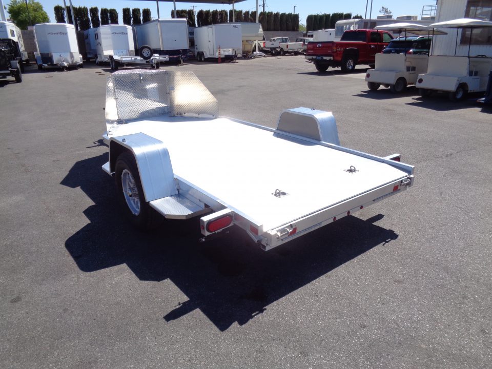 New 2027 Aluma * TK1 * Single Axle Tricycle/Motorcycle Trailer