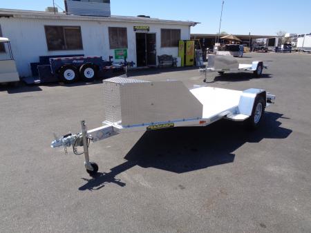 New 2027 Aluma * TK1 * Single Axle Tricycle/Motorcycle Trailer