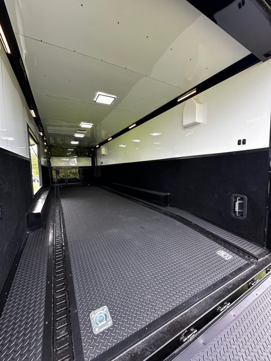 New 2026 Rock Solid Cargo 8.5x28 Race Trailer -Finished Interior-7000LB Triple Torsion-HD Ramp-GEN. Box-1/2 Carpet Walls
