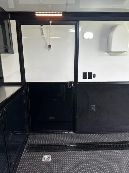 New 2026 Rock Solid Cargo 8.5x28 Race Trailer -Finished Interior-7000LB Triple Torsion-HD Ramp-GEN. Box-1/2 Carpet Walls