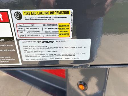 New 2026 Lamar Trailers DL831227-24 Dump Trailer