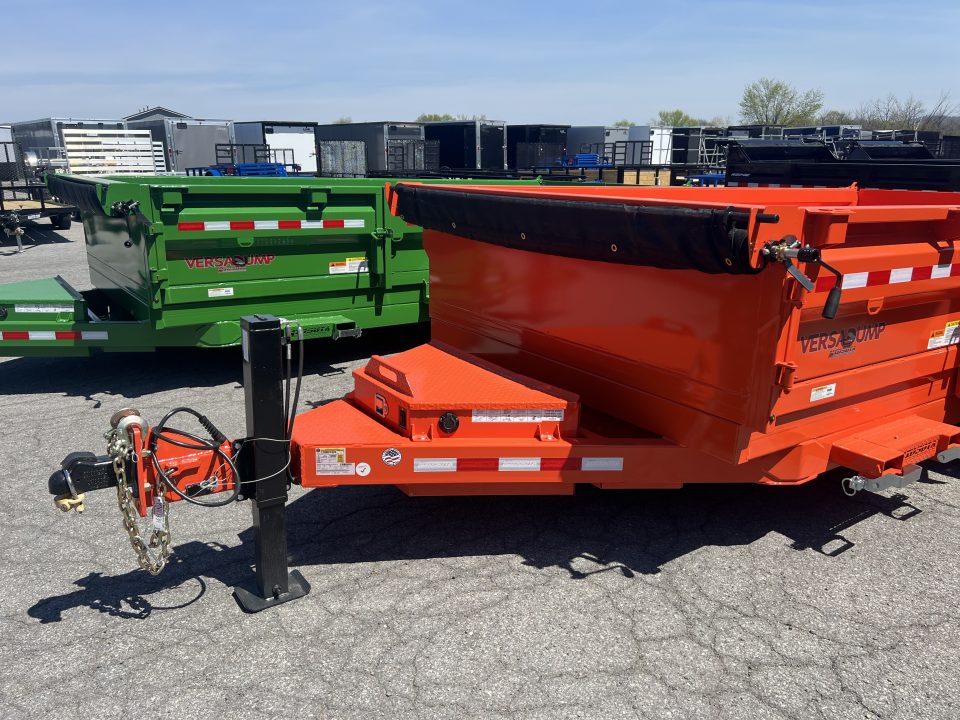 New 2026 Midsota Versadump 7x14 17.6K Dump Trailer