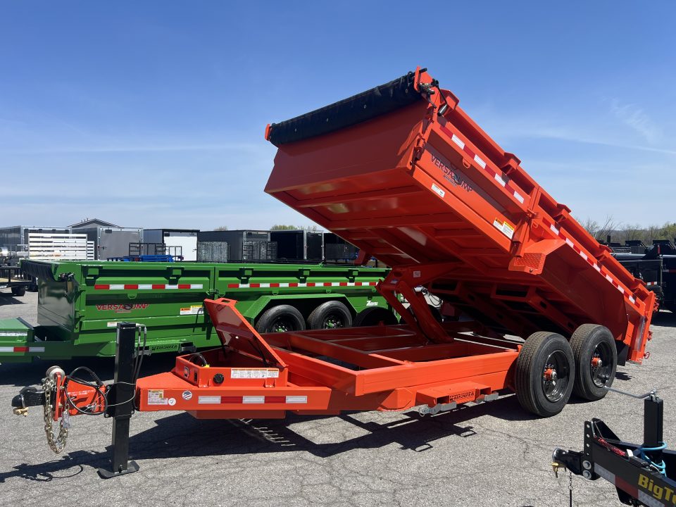 New 2026 Midsota Versadump 7x14 17.6K Dump Trailer