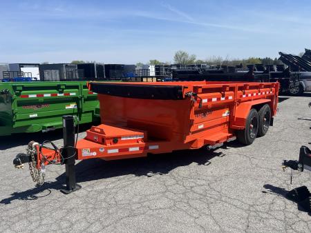 New 2026 Midsota Versadump 7x14 17.6K Dump Trailer