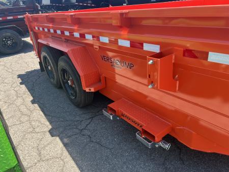 New 2026 Midsota Versadump 7x14 17.6K Dump Trailer