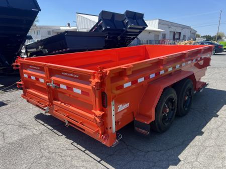 New 2026 Midsota Versadump 7x14 17.6K Dump Trailer