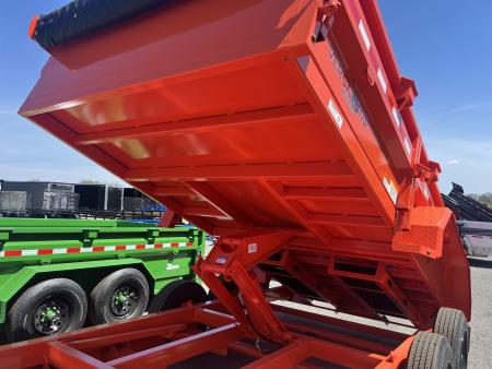 New 2026 Midsota Versadump 7x14 17.6K Dump Trailer