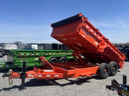 New 2026 Midsota Versadump 7x14 17.6K Dump Trailer