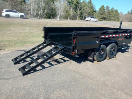 New 2026 Midsota HV 16'X82" Telscopic Hoist Dump Trailer