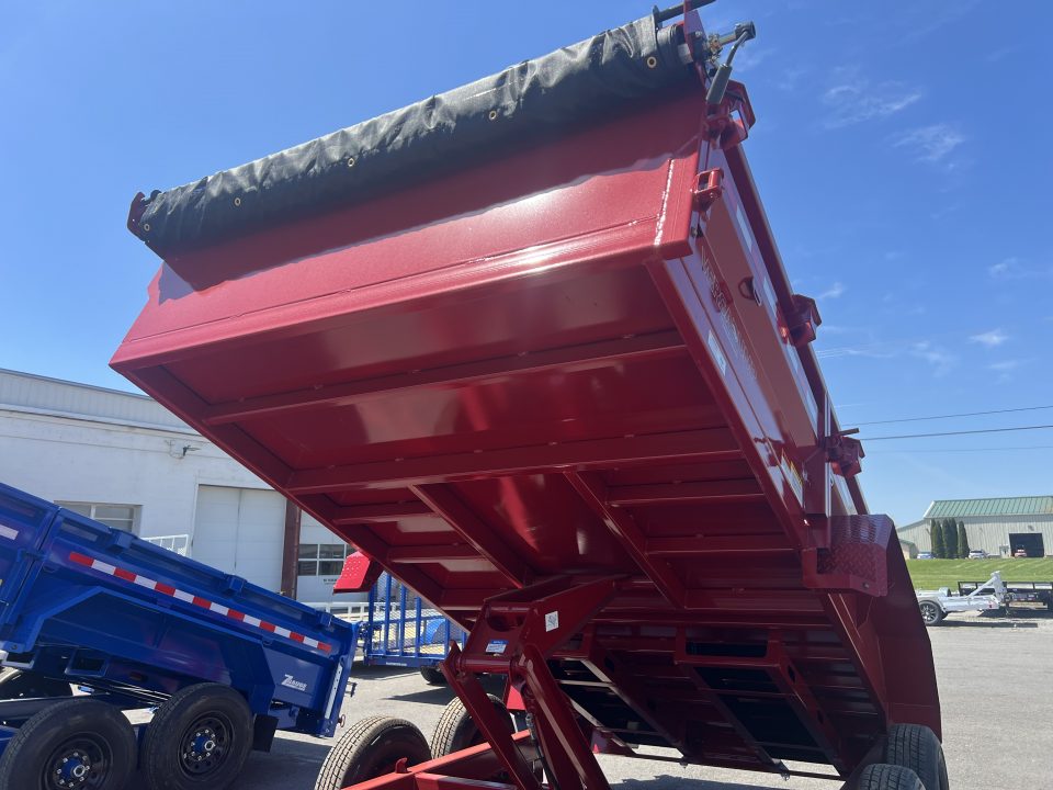 New 2026 Midsota Versadump 7x14 15.4K Dump Trailer