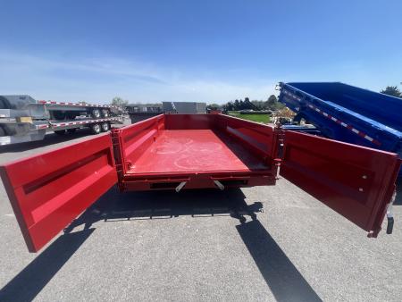 New 2026 Midsota Versadump 7x14 15.4K Dump Trailer
