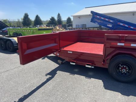 New 2026 Midsota Versadump 7x14 15.4K Dump Trailer