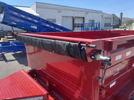 New 2026 Midsota Versadump 7x14 15.4K Dump Trailer