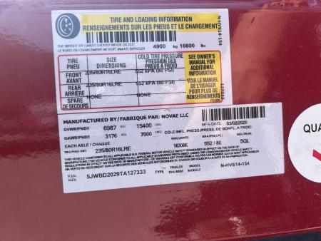 New 2026 Midsota Versadump 7x14 15.4K Dump Trailer