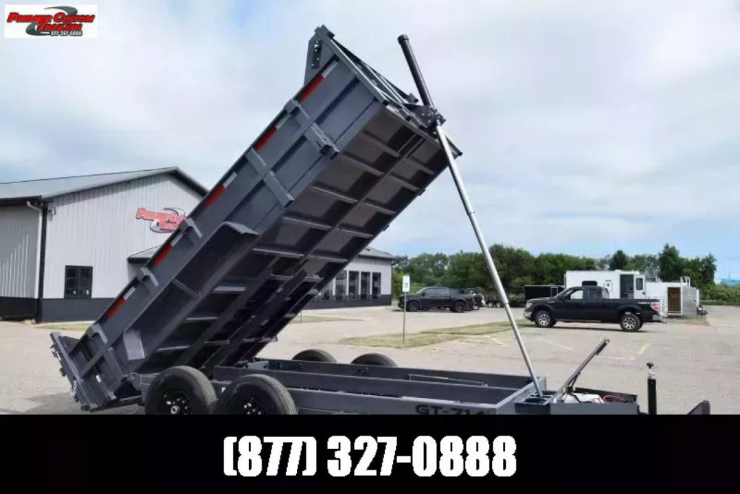 New 2026 Griffin Trailers 7x14 14K Dump Trailer