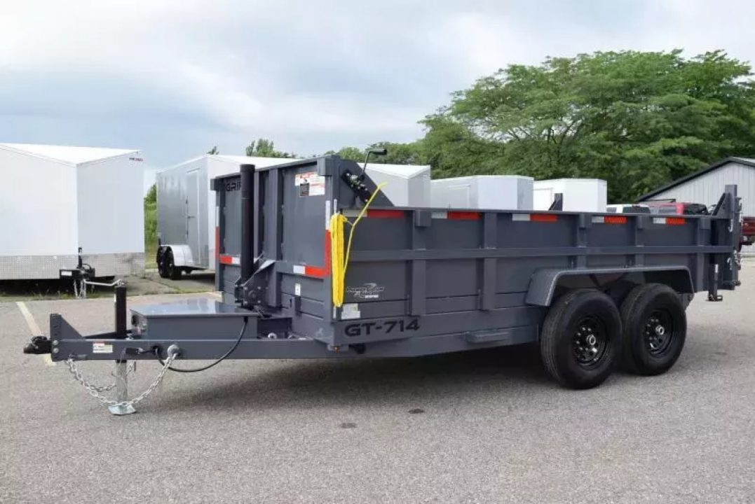 New 2026 Griffin Trailers 7x14 14K Dump Trailer