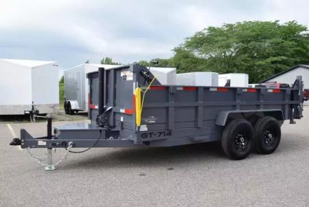 New 2026 Griffin Trailers 7x14 14K Dump Trailer