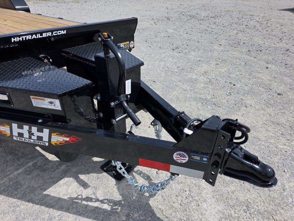 New 2026 H&H Trailers 82X24 FULL TILT CAR HAULER EQUIPMENT 14K GVWR Car Hauler
